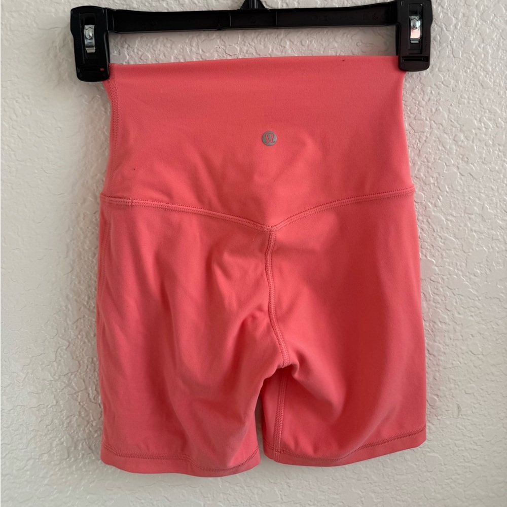 Lululemon Align High Rise Short Size 2 Desert Red Pink - Picture 6 of 6